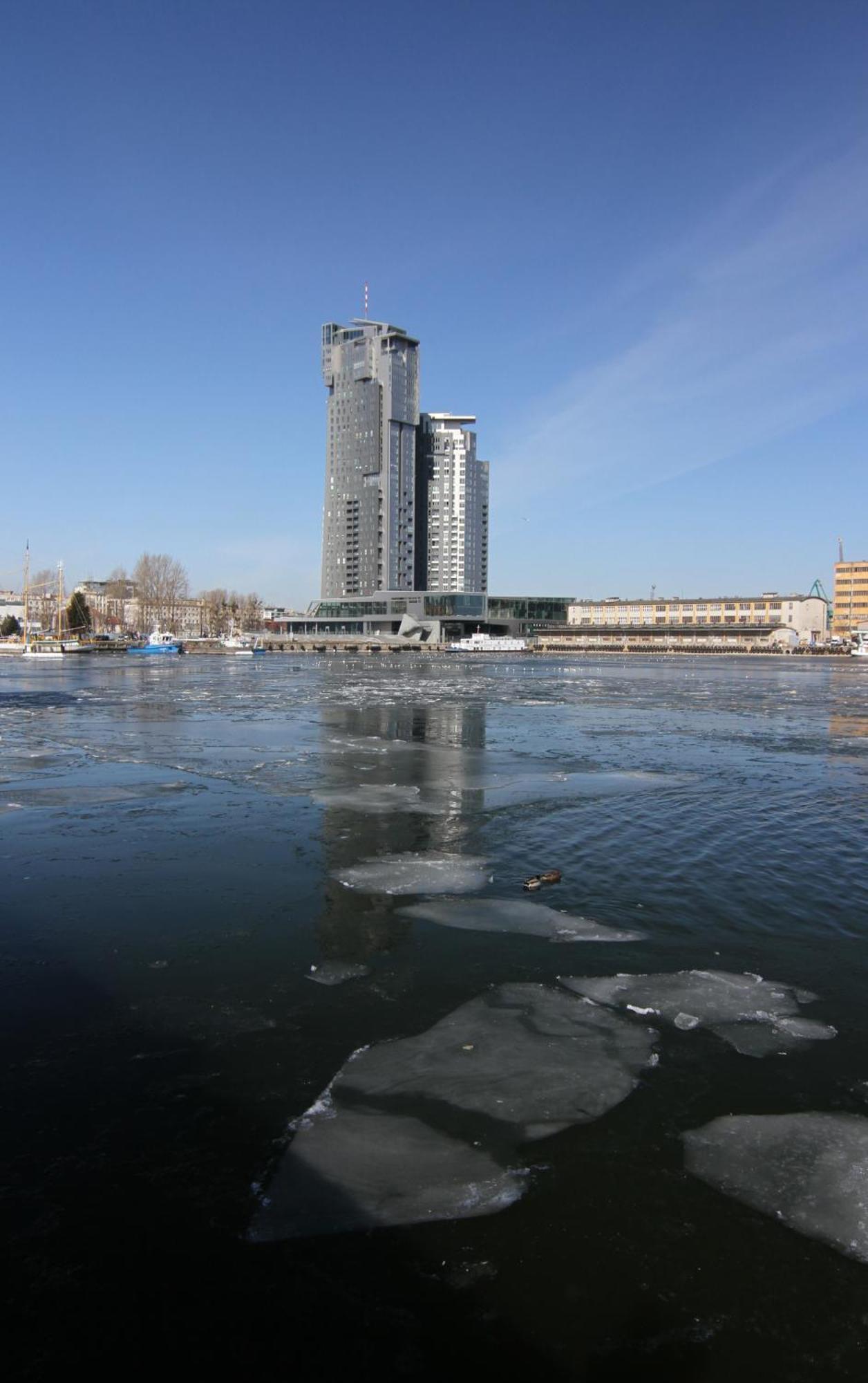 Norda Apartamenty Sea Towers غدينيا المظهر الخارجي الصورة